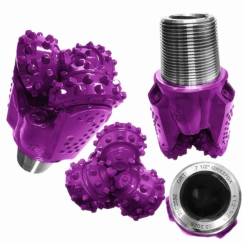 Tricone Rock Bit Medium Hard Formations High Speed Rotary Borehole Oil Well Drilling Bit