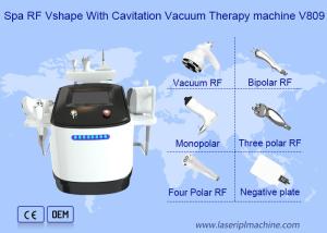 Wholesale 100kpa Weight Loss Spa 1mhz RF Cavitation Vacuum Therapy Machine from china suppliers