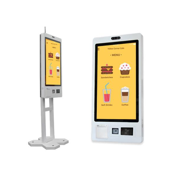 Self Ordering Kiosk Android Touch Screen Restaurant Food Ordering Payment System