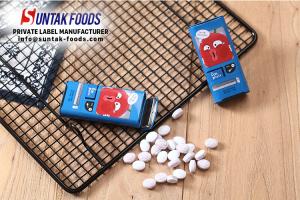 Wholesale Classic Passionfruit Chewy Candy , Low Calorie Sugar Free Candy Slim Tin Box from china suppliers