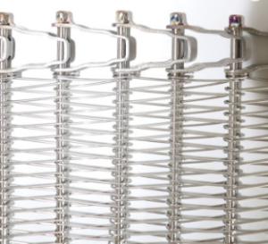 Wholesale SS304 Stainless Steel Wire Spiral Grid Flat Flex Belt for Conveyor from china suppliers