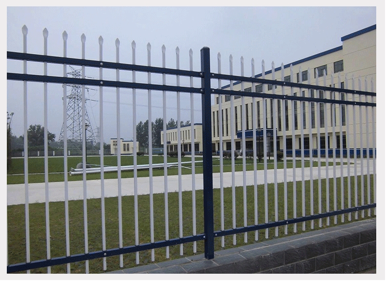 Galvanized Steel Fence Panels Powder Coated Black Steel Hercules Fencing Panels