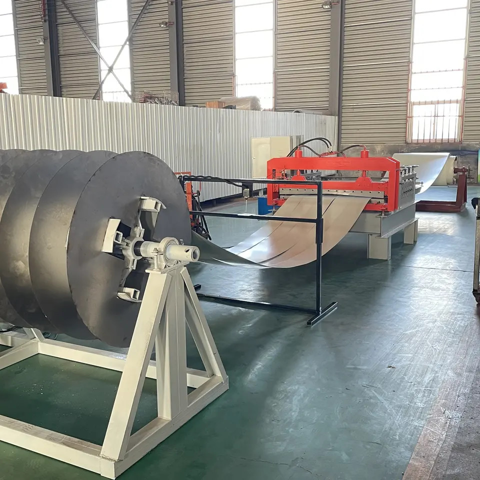 Automatic 8 - 15m/Min Steel Coil Cut To Length Line 15kw PLC Control