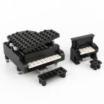 City home accessories bricks hotel decoration grand piano musical instrument