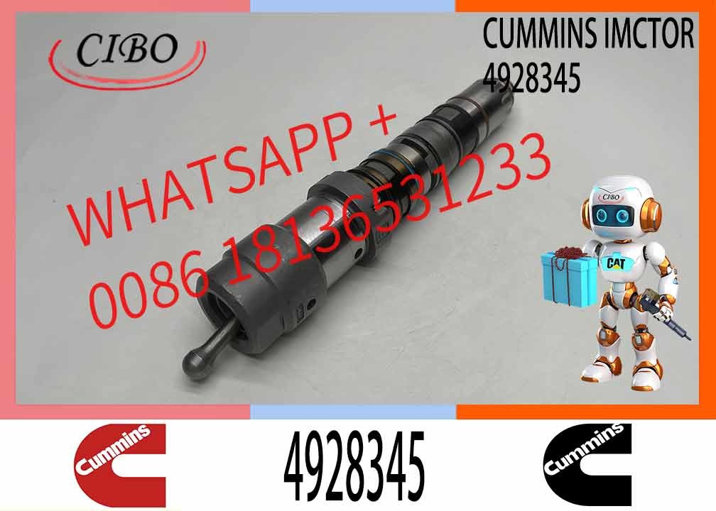 Construction Machinery Spare Parts Injector 3867762 4928345 4087886 4001830 Fix QSK19 K19 Engine