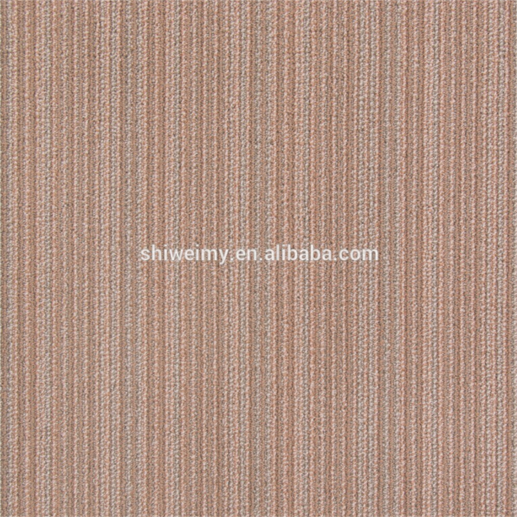 Rectangular shape nylon yarn pvc backing carpet tile