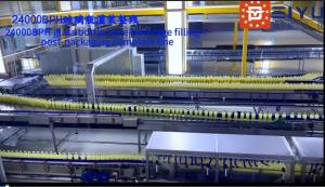 Wholesale 24000BPH Glass Bottle 1000ml Juice Beverage Filling + Post-packaging Complete Line from china suppliers