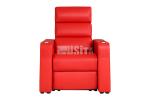 Luxury Theater Recliner Sofa 700MM Microfiber Cinema Recliner Seat