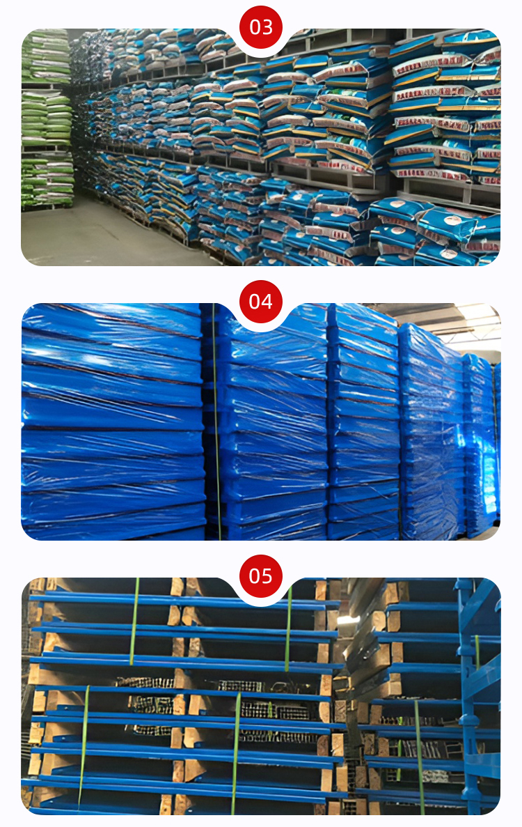 Warehouse Wire Mesh Steel Pallet Stackable Heavy Duty Foldable Mesh Box Pallet