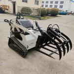 Electric Drive 13.5KW Mini Skid Steer Loader With Your Own Logo