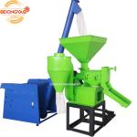 DongYa Agro New Design 700kg Per Hour 10hp Big Rice Mill Machine