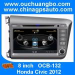 Ouchuangbo S100 Platform Car Radio for Honda Civic 2012 DVD Multimedia