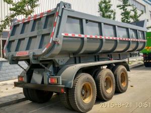 Wholesale Multi Sized Load Trail Dump Utility Trailer For Base Rock Topsoil Asphalt , Truck Dump Trailers from china suppliers
