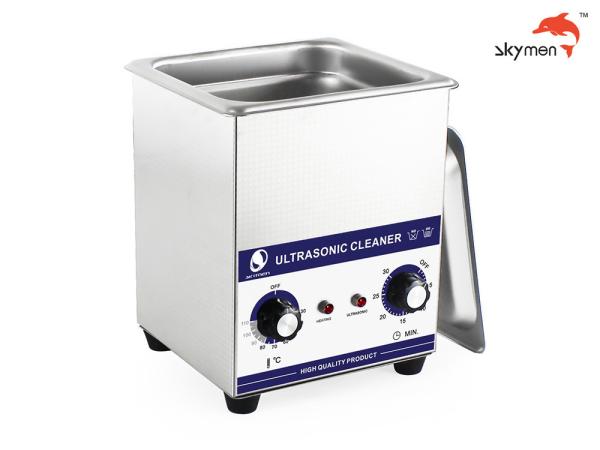 Jewelry Benchtop Ultrasonic Cleaner 60W 40KHz Low Noise With Stainless Steel