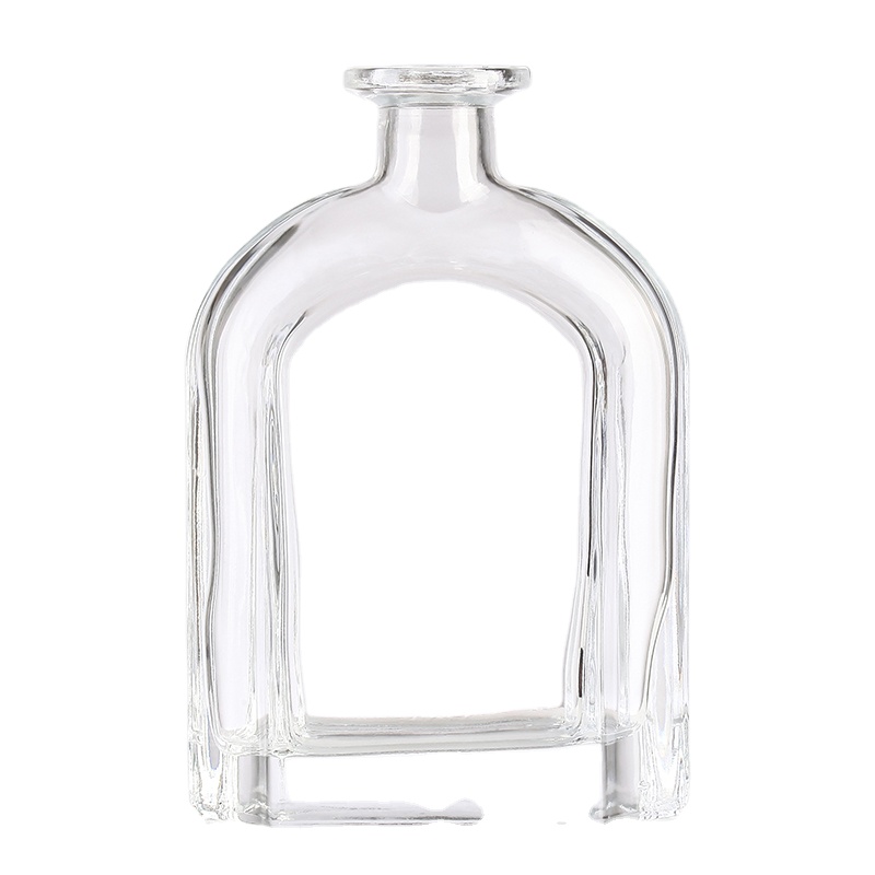 Glass Liquor/Spirits Storage Bottle 250ml 50mm/375ml/500ml/700ml/750ml/1L Clear Square