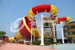 Fiberglass Commercial Adult Water Slide Exciting Games For Home Play , 16m
