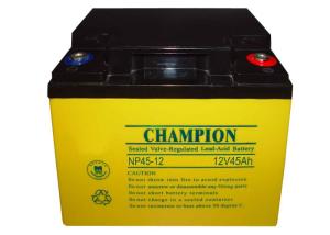 Wholesale China Champion Battery 12V45AH NP45-12-G Sealed Lead Acid GEL Battery, Solar Battery, Deep Cycle Battery from china suppliers