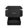 Buy cheap Black Cardboard Product Boxes Retail Shipping Boxes With Sliver Foil Stamping from wholesalers