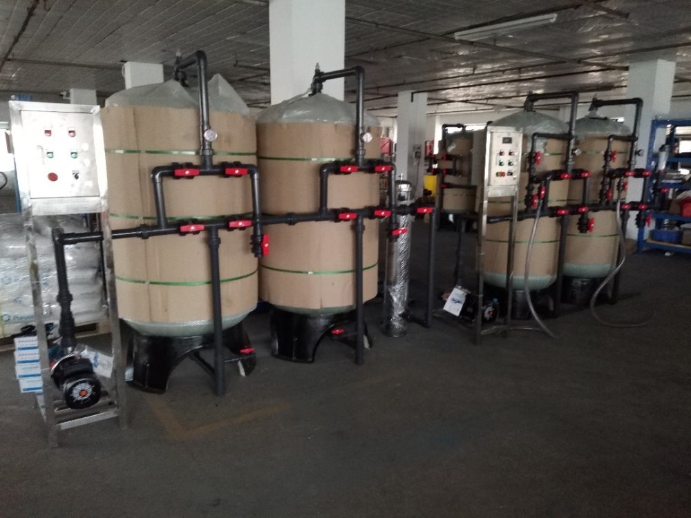 uPVC Material Demineralized Water Plant , Tap water demineralised water system