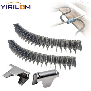 Wholesale Furniture Parts M66 Sofa Spring Mattress Steel Staples Clips For Bed Frames from china suppliers