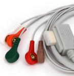 Supply 5-Leads Patient Cable Accessory for 3-CH ECG Holter Monitor BS6930-3