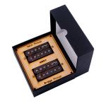 Plastic Feather LP Electric Guitar Pickup Double Coil Humbucker 19kΩ Neck /20kΩ