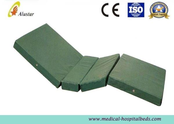 Washable Double Crank High Density Mattress 4 Parts Hospital Bed Accessories