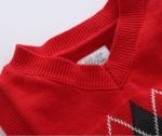Breathable Cute Newborn Baby Clothes Kids Sweater Clothing 3pcs Birthday Dress