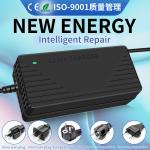 48V 8A Charger for 16S 3.2V LiFePO4/13S 14S 3.7V Li-Ion Battery Pack AC100-240V