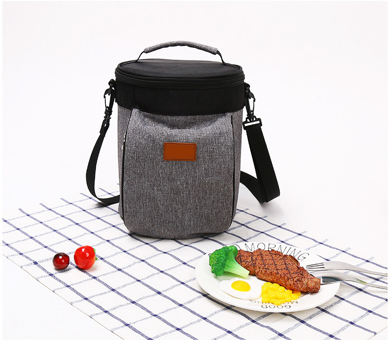Outdoor Lunch Insulated Shoulder Food Picnic Cooler Bag