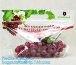 Fresh Lettuce Salad Fruits Pouches BOPP Anti Fog Leafy Vegetables Packaging Bags
