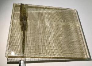 Wholesale Metalspurc 5mm Clear Toughened Laminated Glass High Metal Glossiness from china suppliers