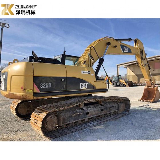25Ton Caterpillar 325 Used Crawler Excavator 140KW Moving Type Crawler Chain