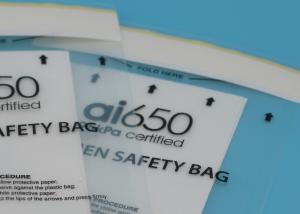 Wholesale Disposable 0.7mm 95kPa Biohazard Specimen Transport Bags from china suppliers