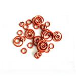 REACH Certified Customized Color Silicone Rubber Sealing Ring for Food Grade