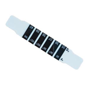 Wholesale Stock High Quality 100 Percent Correct Interval 1C Plastic Disposable Baby Fever Strip Thermometer from china suppliers