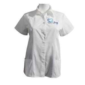 Wholesale 136GSM Polyester 65% Cotton 35% Lapel Medical Uniform Scrubs from china suppliers