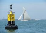 Audible Aids Safe Water Buoy , Dangerous Shoal Floating Marker Buoys