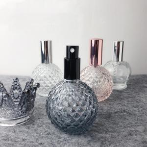 Wholesale 100ml pineapple shape glass spray bottle perfume glass empty bottle from china suppliers