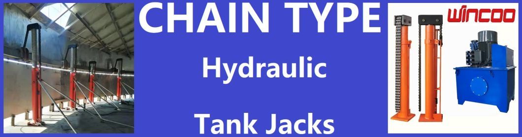 20t 50t 120t 150t 200t Electric Double Acting Lift Hydraulic Cylinder Jack