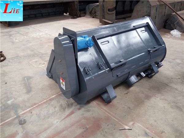 China skid steer bucket mixer skid steer mixer attachments 72" skid steer concrete mixer