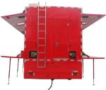 Emergencies Rescue Sinotruck mobile kitchen truck