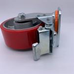 200 mm Lockable Swivel PU Heavy Caster Wheels