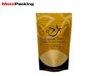 Food Grade Laminated Material Foil Stand Up Pouches Custom Logo Printing Doypack