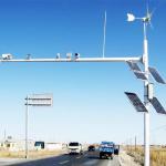 ODM Galvanied Tubular Surveillance Camera Poles for Outdoor Monitor System