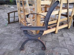 Wholesale Antique Cast Iron Garden Bench Legs With Wood Slats For Cast Metal Garden Bench from china suppliers