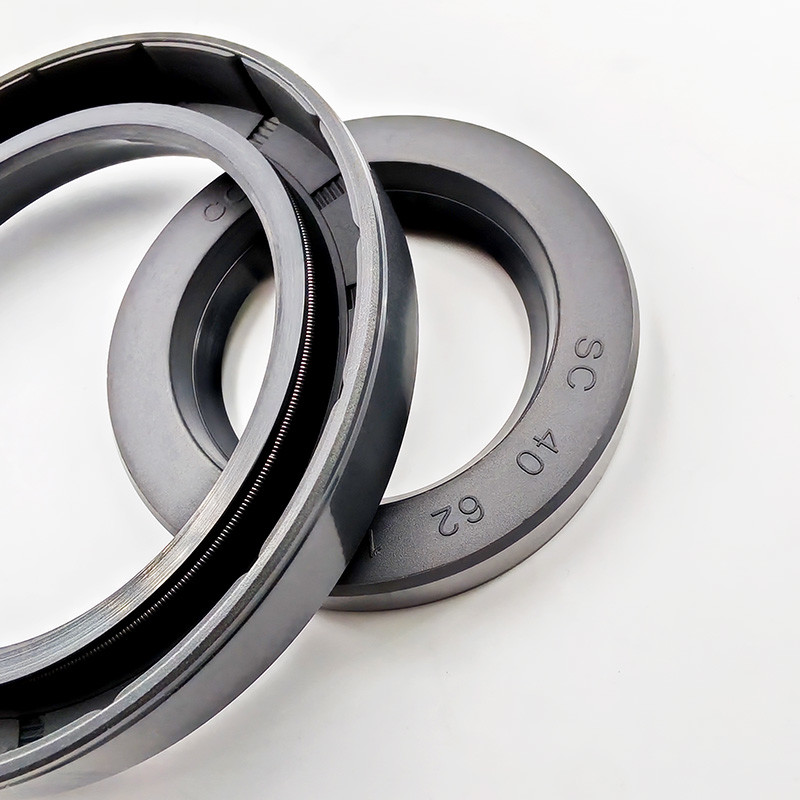 Rotary Shaft Sealing SC TYPE Oil Seal with Flexibility and Black