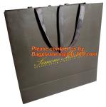 Luxury shopping paper bag, different types design custom paper shopping bag,