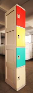 Wholesale ABS Plastic Bule Elementary School Lockers, Water Resistant Small Storage Lockers from china suppliers
