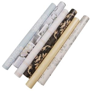 Wholesale Apartment Wall Paper Home Decoration 45cm Width Self Adhesive 3D PVC Wallpaper Damask from china suppliers